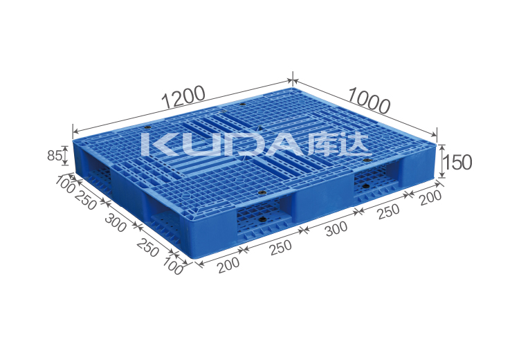 1210E-WGSM PLASTIC PALLET（BUILT-IN STEEL TUBE）