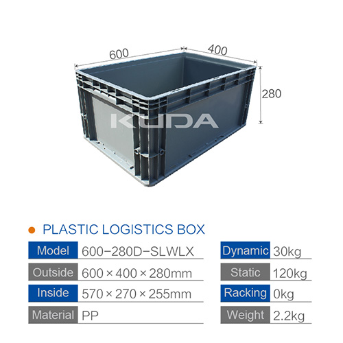 600-280D-SLWLX PLASTIC LOGISTICS BOX