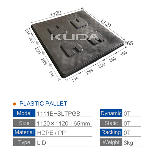 1111B-SLTPGB PLASTIC PALLET