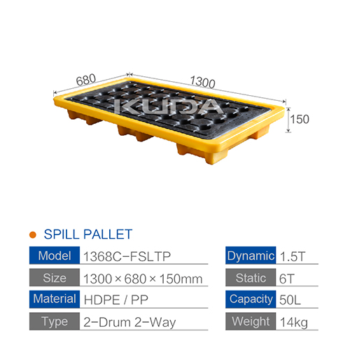 1368C-FSLTP SPILL PALLET