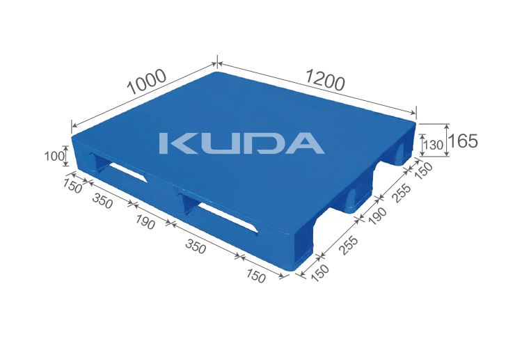 1210H-PBCZ PLASTIC PALLET（BUILT-IN STEEL TUBE）
