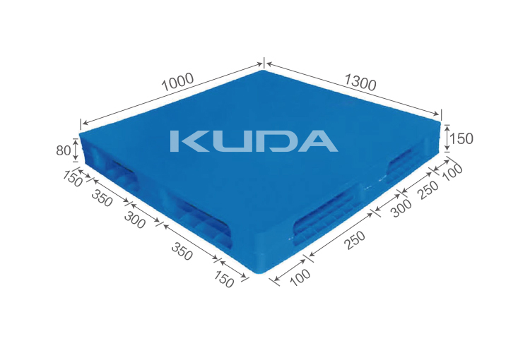 1310A-PBSM PLASTIC PALLET（BUILT-IN STEEL TUBE）