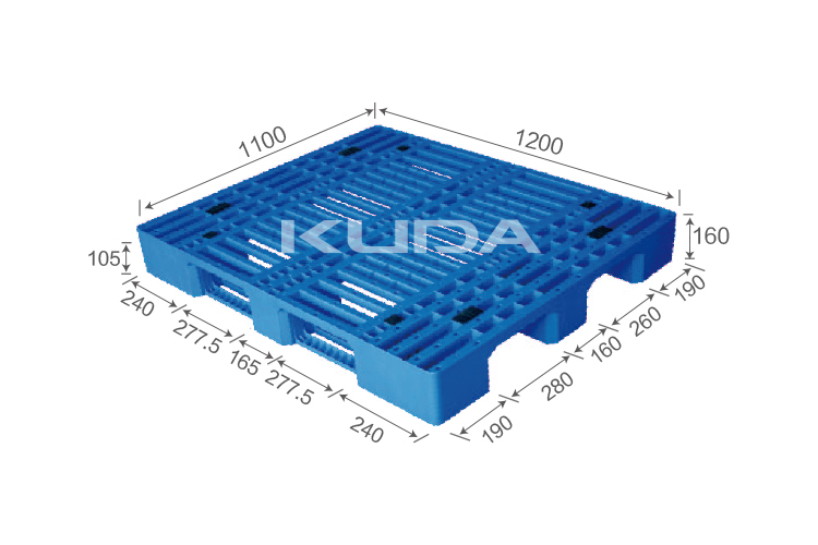 1211A-WGCZ PLASTIC PALLET