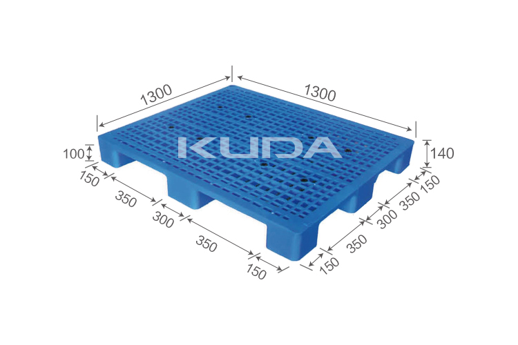 1313A-WGJJ PLASTIC PALLET（BUILT-IN STEEL TUBE）