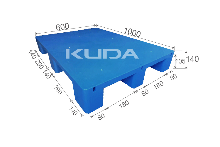 1006A-PBJJ PLASTIC PALLET（BUILT-IN STEEL TUBE）
