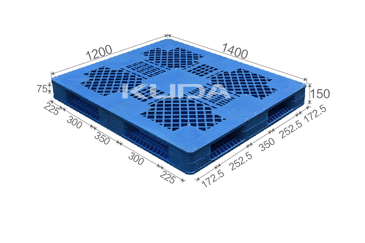 1412D2-WGSM PLASTIC PALLET
