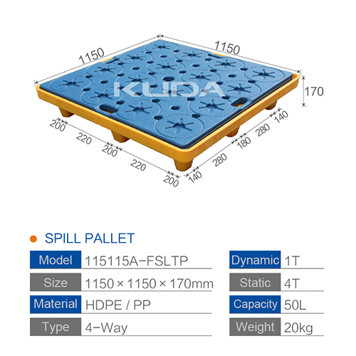115115A-FSLTP SPILL PALLET
