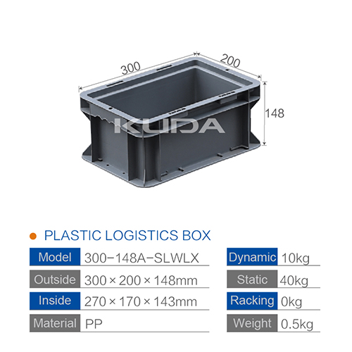 300-148A-SLWLX PLASTIC LOGISTICS BOX
