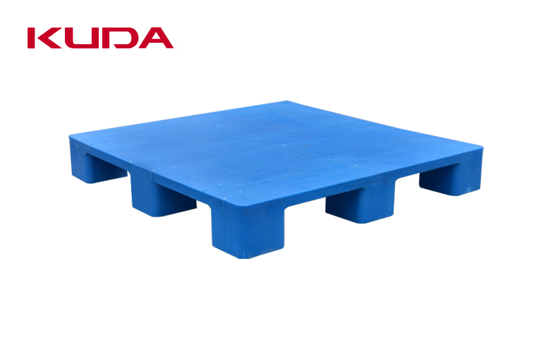 Efficiency of flat nine foot plastic pallet