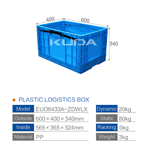 EUO6433A-ZDWLX PLASTIC LOGISTICS BOX
