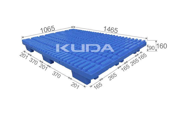 146106A-ACJJ PLASTIC PALLET（BUILT-IN STEEL TUBE）