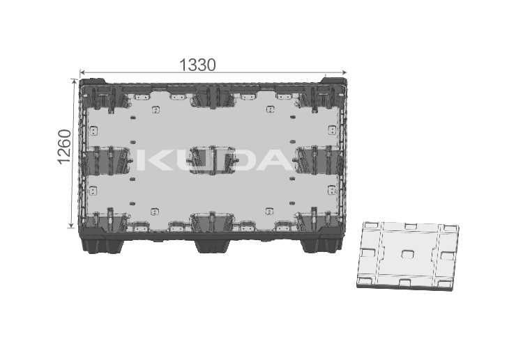 1111A-SLWBX PLASTIC COAMING