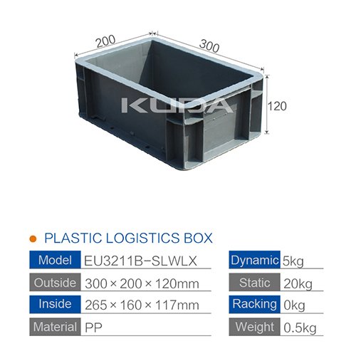 EU3211B-SLWLX PLASTIC LOGISTICS BOX