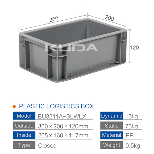 EU3211A-SLXLW PLASTIC LOGISTICS BOX