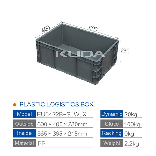 EU6422B-SLWLX PLASTIC LOGISTICS BOX