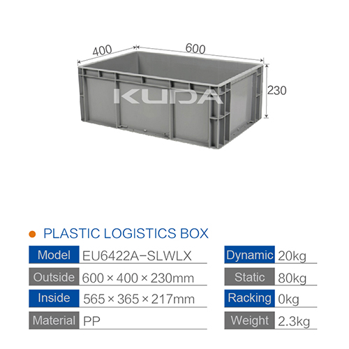 EU6422A-SLWLX PLASTIC LOGISTICS BOX