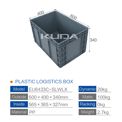 EU6433C-SLWLX PLASTIC LOGISTICS BOX