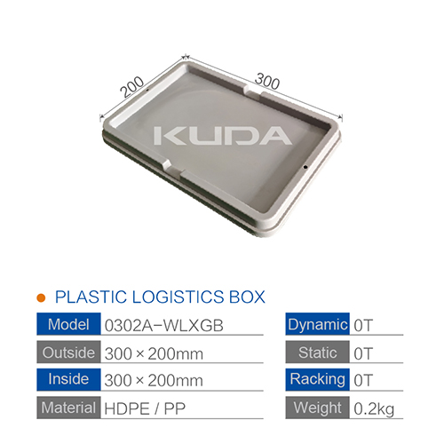 0302A-WLXGB PLASTIC LOGISTICS BOX COVER PLATE
