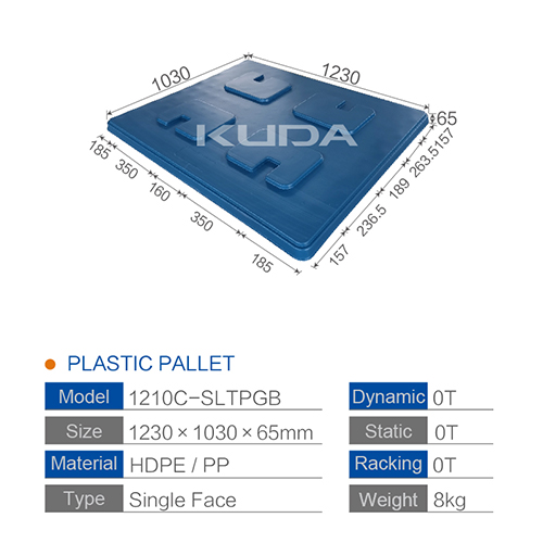 1210C-SLTPGB PLASTIC PALLET COAMING