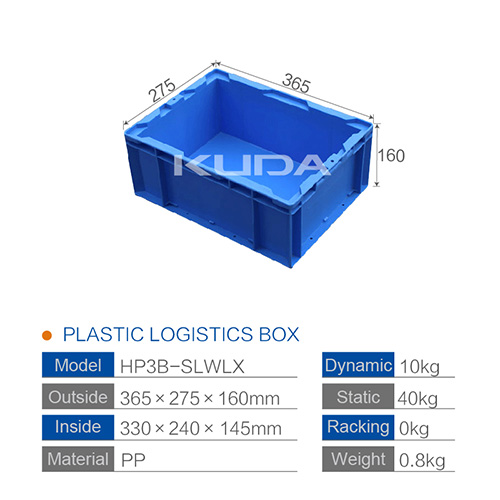 HP3B-SLWLX PLASTIC LOGISTICS BOX