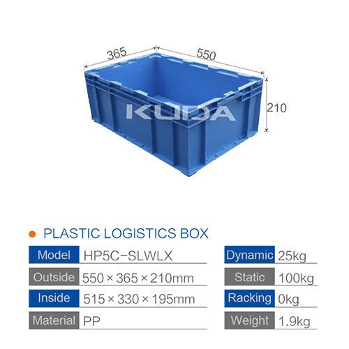 HP5C-SLWLX PLASTIC LOGISTICS BOX