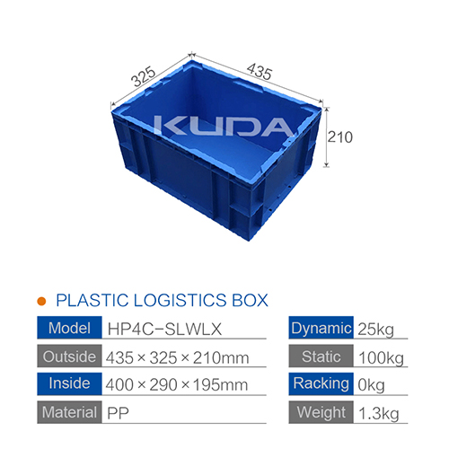 HP4C-SLWLX PLASTIC LOGISTICS BOX