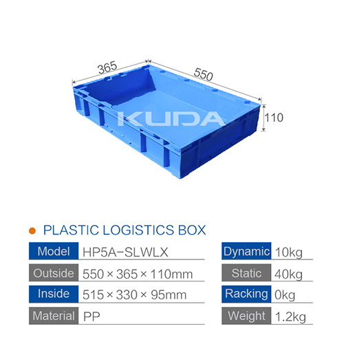 HP5A-SLWLX PLASTIC LOGISTICS BOX