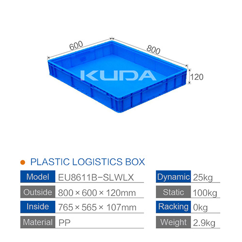 EU8611B-SLWLX PLASTIC LOGISTICS BOX