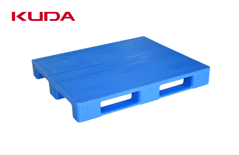 Logistics application of flat Sichuan style plastic pallets