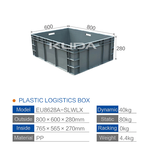 EU8628A-SLWLX PLASTIC LOGISTICS BOX