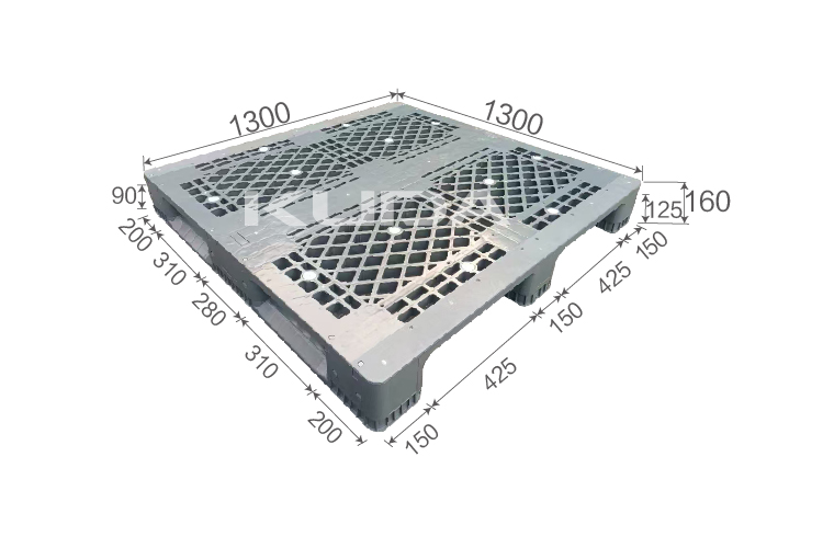 1313F-WGCZ PLASTIC PALLT(BUILT-IN STEEL TUBE)