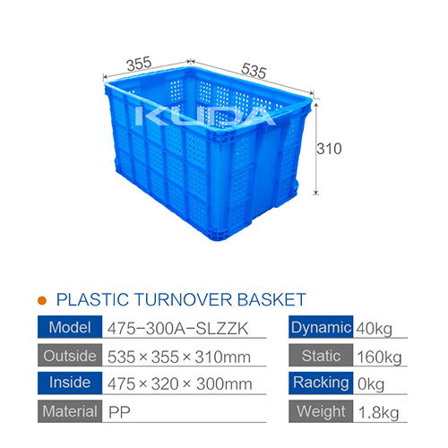 475-300A-SLZZK PLASTIC BASKET