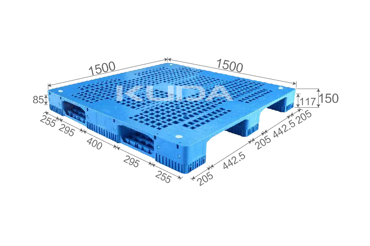 1515D-WGCZ PLASTIC PALLT(BUILT-IN STEEL TUBE)