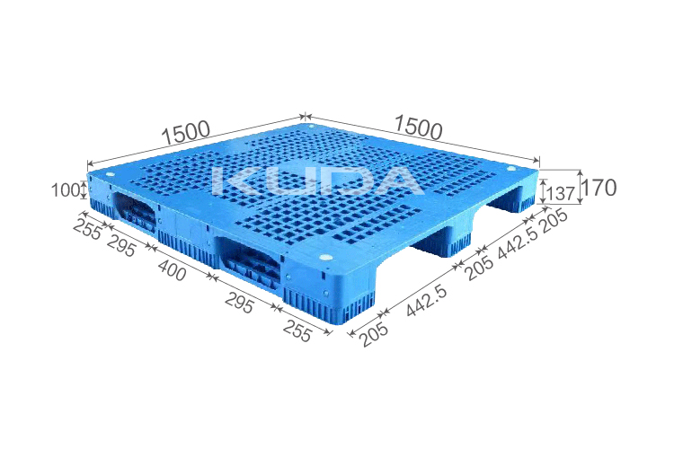 1515E-WGCZ PLASTIC PALLT(BUILT-IN STEEL TUBE)