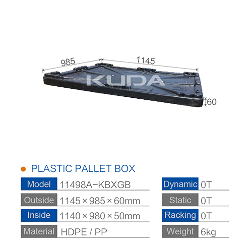 11498A-KBXGB PLASTIC ENCLOSURE BOX