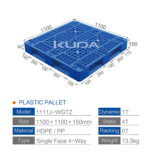 1111J-WGTZ PLASTIC PALLT