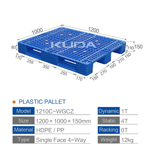 1210C-WGCZ PLASTIC PALLT