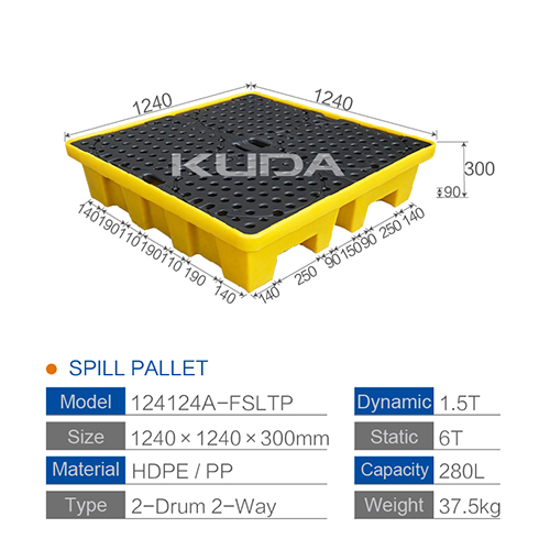 124124A-FSLTP SPILL PALLET