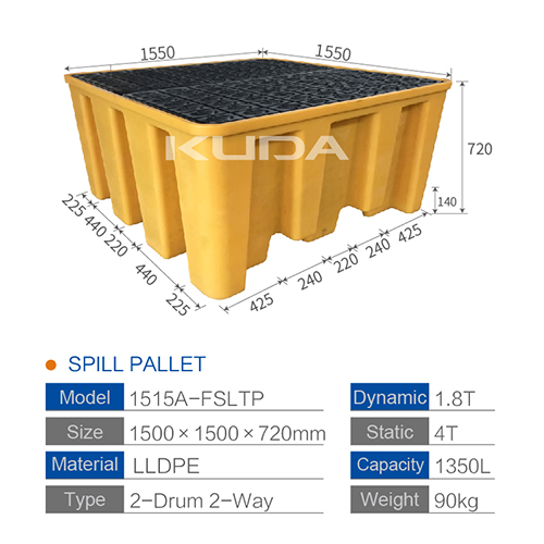 1515A-FSLTP SPILL PALLET