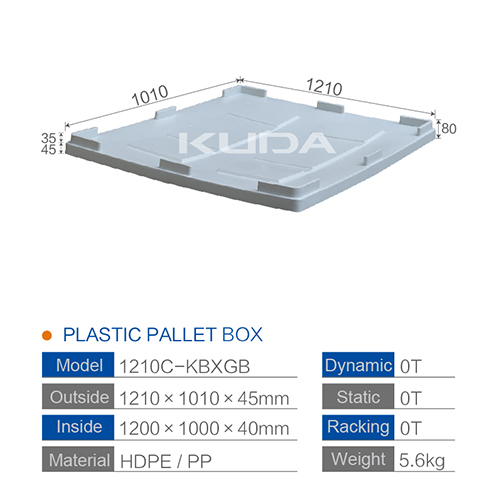 1210C-KBXGB PLASTIC ENCLOSURE BOX