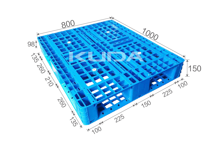 1008A-WGTZ PLASTIC PALLET