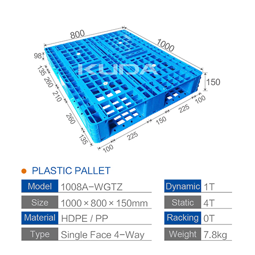 1008A-WGTZ PLASTIC PALLET