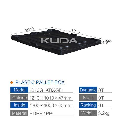 1210G-KBXGB PLASTIC ENCLOSURE BOX