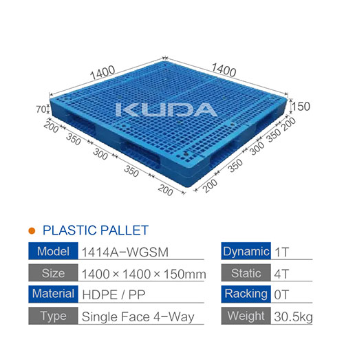 1414A-WGSM PLASTIC PALLET