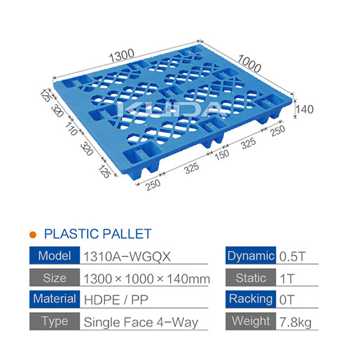 1310A-WGQX PLASTIC PALLET