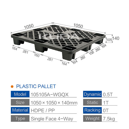 105105A-WGQX PLASTIC PALLET