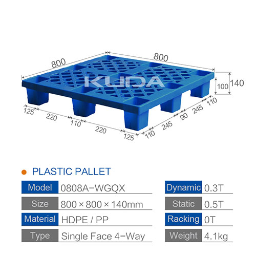 0808A-WGQX PLASTIC PALLET
