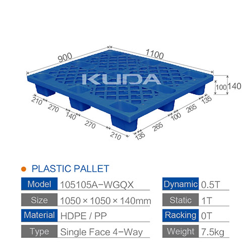 1109A-WGQX PLASTIC PALLET