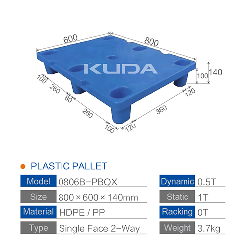 0806B-PBQX PLASTIC PALLET