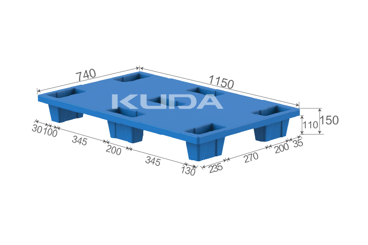 11574B-PBQX PLASTIC PALLET